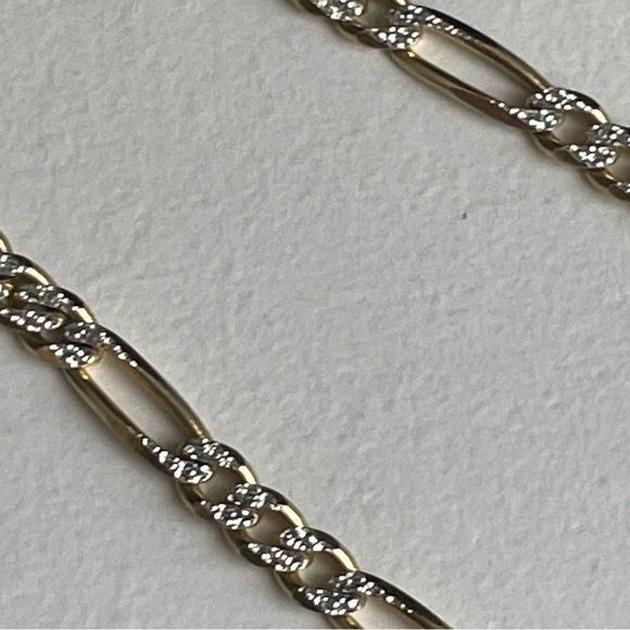 Vintage Milor Sterling silver & Gold Cuban Chainlink Bracelet Bundle Italy - Picture 12 of 14